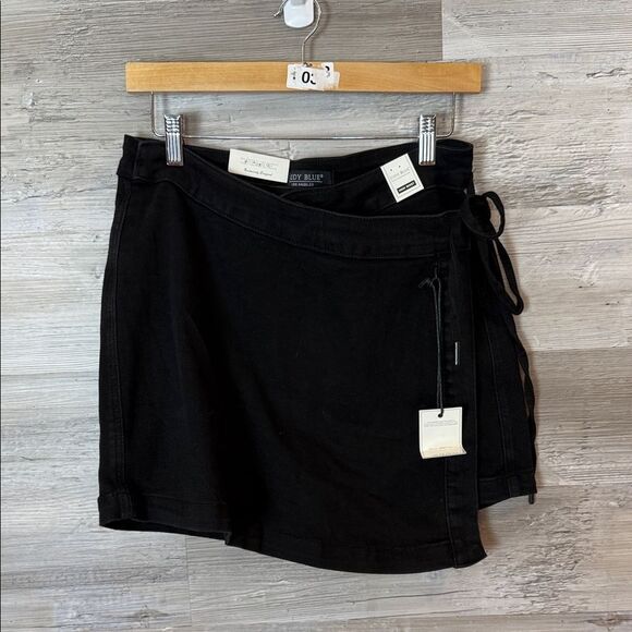 Judy Blue Pants - Judy Blue Black High Waisted Skort